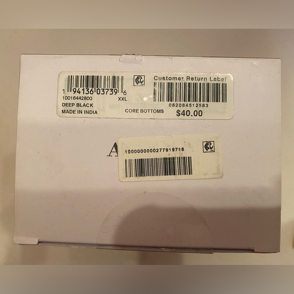 Alfani Men’s 4 Pack Trunks Boxer Briefs in Black Size XXL 41-43 NWT - Picture 4 of 4